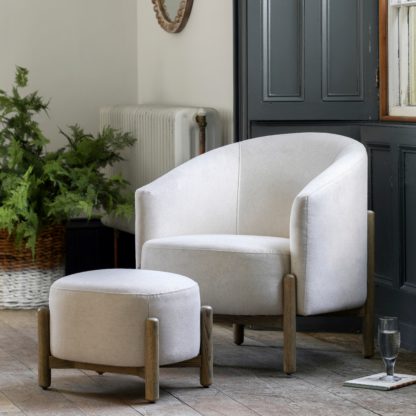 ea1022b72ab9e3389f82722169caf4a3cd813bfd682b52a607cb0032881e614b.jpg An Image of Belmont Footstool, Fabric Natural