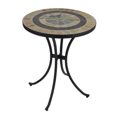 eb4c386592ce259092ed8f33079a9561e3177cd57f6183e7b0aa60a686443260.jpg An Image of Virginia 60cm Bistro Table Black