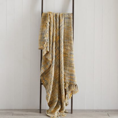 1f5065072103c5e859702bbccd05badd60f79d4d45ec62a873d6eb5bfb1364a2.jpg An Image of Camden 130cm x 180cm Throw Blue
