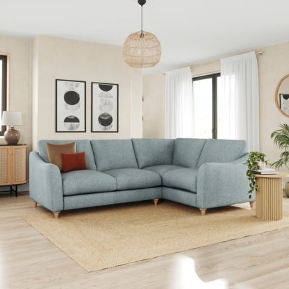 4a8f193ecab37109f87ea74c0ac7fd262f7f7e7bb844560f8fa7c18bb129aa0e.jpg An Image of Hattie Cosy Weave Corner Unit Sofa Cosy Weave Natural