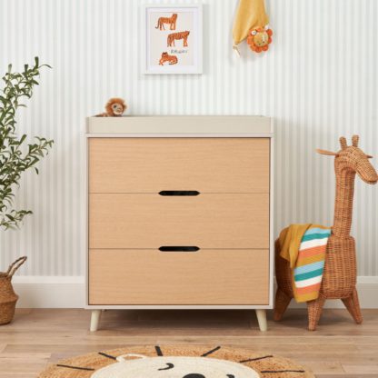 9e8b10d61e1d5290cdb1e2b05859bf323626d0810aacfaa3ddef718d78e8b878.jpg An Image of Tutti Bambini Fika Chest Changer White