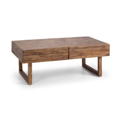 cfa8058cfc125ea598ca9b68a5abb5e90b5c87355dac83b28494fea6d11c7e59.jpg An Image of Woburn 2 Drawer Coffee Table Brown