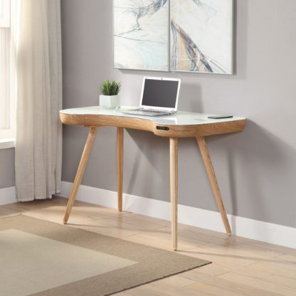 17c12c236d90cba56a3af0ba9b13752a3aaf9f36beea3cd84c13f5fbf9ec636e.jpg An Image of San Francisco Curved Smart Desk Oak
