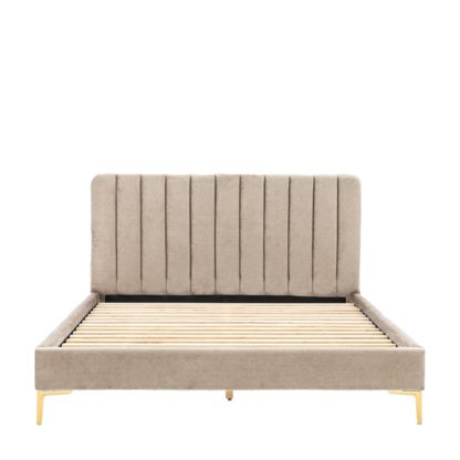41109cf9275597010249bf68da6da7eef8aab244c323708a9e219834b8d12817.jpg An Image of Shelton Bed Frame Indigo (Blue)