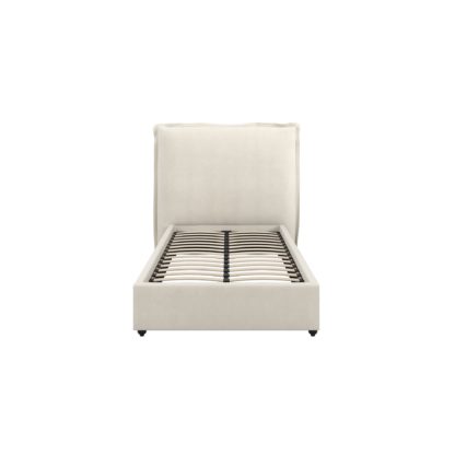 5ee04b8fa09c1b4cb452a4202f7453fa1ebbf0f53929137f7156a14f20793b1e.jpg An Image of Sunday Linen Bed Frame Ivory