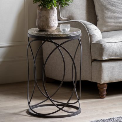 72f1d0454178b265f70b5dd7e8a9af64c0f1afcaeb7bbd9b6c69fe587ae656e8.jpg An Image of Kenton Side Table Bronze