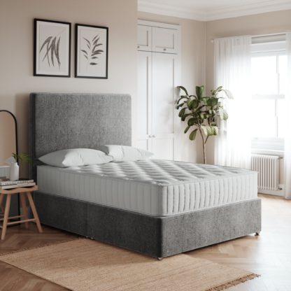 9ef731854b76a5694c5d2af278afb4d7848118210b1db2d4ea8d713e6f8677f1.jpg An Image of Luxury Teddy Divan Base Teddy Grey