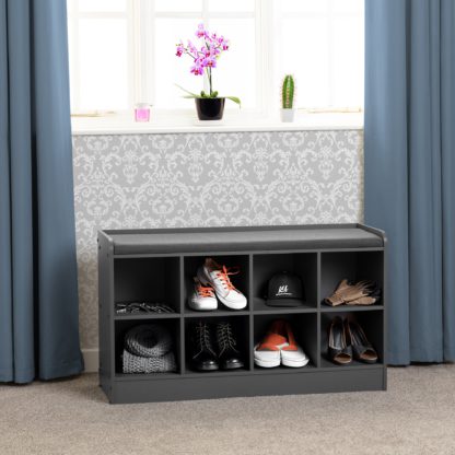 d24ad443ed1afcd414c721d36243f5a353c825f7886bf0a8851a1afd5e52222b.jpg An Image of Portland Shoe Bench Grey