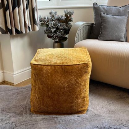 0898bde7559b485d50642a3e70e6fe71fa57fb1dffd76c1b1b0f52e169d20e7a.jpg An Image of Daro Waffle Cube Pouffe