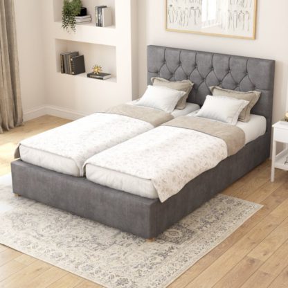 0fbfe2c0229387f1937f4c308c212292f03a4d7decbbf9de409c8bc0c0898cc6.jpg An Image of Olivier Plush Velvet Adjustable Bed