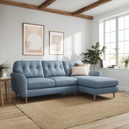 29754e18a46ac83adbc8bd478a99c10ccb30fc1df04cb0059ae930d29bfd31ba.jpg An Image of Sven Chunky Tonal Weave Large Corner Chaise Sofa