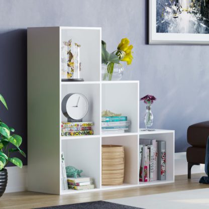 3294af4d1657cfe61dacbe7267b87129147f18fbe96abafc83451d8a114b9674.jpg An Image of Vida Designs Durham 6 Cube Staircase Storage Unit