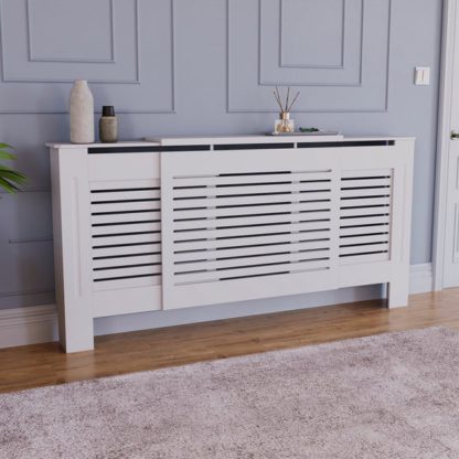 32cbaaad8a017b35a784c0eb10a347944d5c233500344d761ade4a745dad6ec0.jpg An Image of Vida Designs Milton Adjustable Radiator Cover
