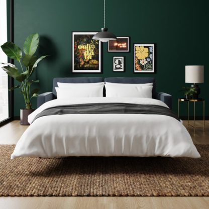 3dfccb252244ec1e0b7f71e92c6b2d7594cd3d16d72195c621329640356b19ce.jpg An Image of Zoe Velvet Sofa Bed
