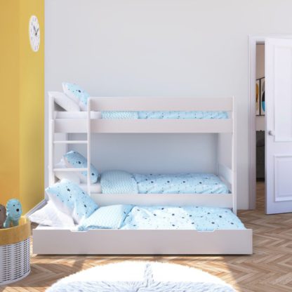 3f9585af23a3b8325d9f087a47186d101d287c6d4cef91bce9fd09b4cbefc7c1.jpg An Image of Stompa Compact Wooden Bunk Bed With Open Trundle