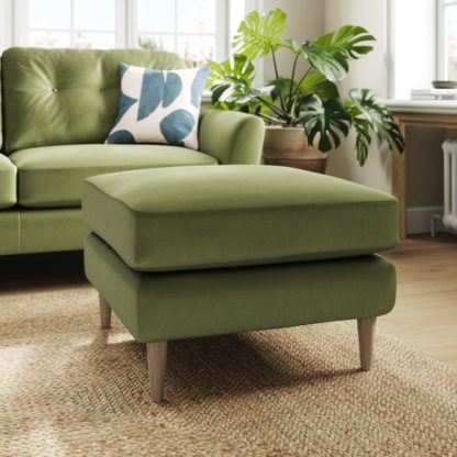 577810a73a9c2a751fa3efaced310acba3ffac64014944640d2db6f6ac42f67b.jpg An Image of Sven Opulent Velvet Footstool