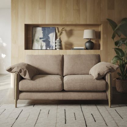 5d352c2096e7fea240dfaefd7729447059aa66c46172efe9681ba29c65ba6c95.jpg An Image of Hector Tonal Plush Chenille 3 Seater Sofa