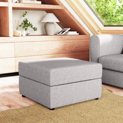 6210e47209adf09e10152fccc32bed3b992dde7ead4d4ad10e0a80e026a392fe.jpg An Image of Square Soft Texture Storage Footstool