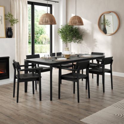 625703c0771721d025d8f461b972c0b4ad552f3172d74435db5e482467e882e4.jpg An Image of Hudson 6-8 Seater Rectangular Extendable Dining Table, Oak