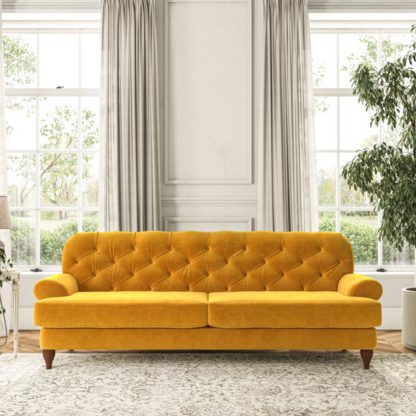 6d143bc3e5e55b3daadfe396078ede92ef048778bf94e48372754a05d2d71501.jpg An Image of Canterbury 4 Seater Sofa