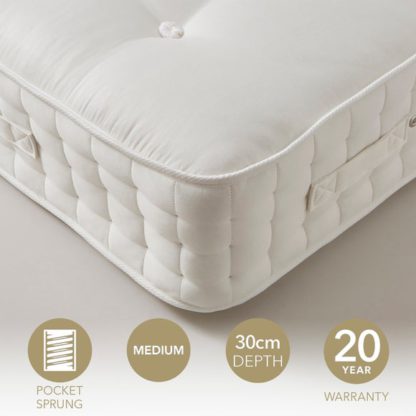 89e8e1156f26c93b9334824d5df5b87733ccca1d23fb62a1ab8aaf6b8749b209.jpg An Image of Dorma Cloud Twin Spring Pocket Medium Mattress