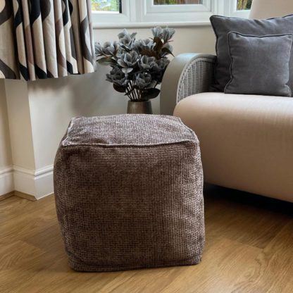 8ad3cbad90a25fc31f8950bc65209d71739fd4a3bd8a0fc1f1bad361cd530cfb.jpg An Image of Daro Waffle Cube Pouffe