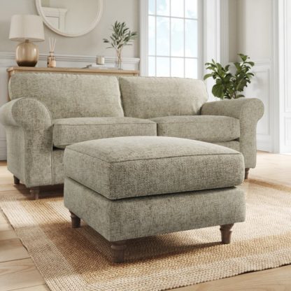 9744d58481564552c7ec91fb2bf4070a8f97f1008b742609645b1830a9b43fe0.jpg An Image of Flori Chunky Chenille Footstool
