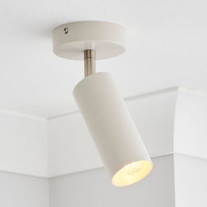 9a228c13c249fa76eb0ea2a647ecf2bb03e40726a4183af93ac20f3efdf77600.jpg An Image of Leila Semi Flush Ceiling and Wall Spotlight