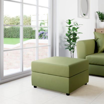 9cafadb3f615e1c4f241d44714182e68fea22e48d4965de446282cc026071038.jpg An Image of Square Opulent Velvet Storage Footstool