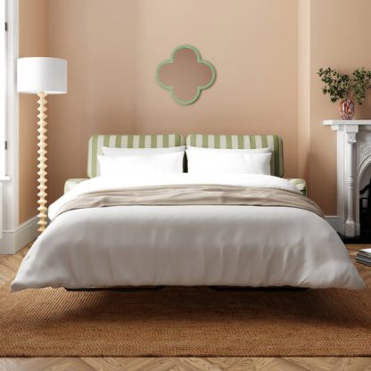 ac8e0a5470687153bbf81198872f4855cf45fc3ae054c94afe22f79e26c53bdd.jpg An Image of Beatrice Woven Stripe Sofa Bed