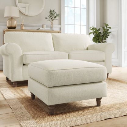 b213638713d02f09d98c1c1615ce5c1b67b42da4b49ff309c5555237831405ea.jpg An Image of Flori Chunky Chenille Footstool