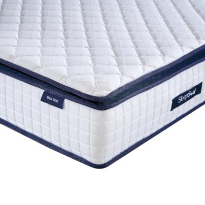 b5ba6d7a656ca2f81ce9db19bec9f4b891deed3e3b99f6f93e419a994990130a.jpg An Image of SleepSoul Bliss - Single - 1500 Pocket Spring Mattress - Foam/Fabric - Vacuum Packed - 3ft