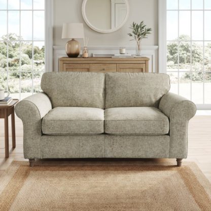 c724bf9f8d0644eec4026fe843ab846b19e5634b66c5d8bc14b1e24ed73101fa.jpg An Image of Flori Chunky Chenille 2 Seater Sofa