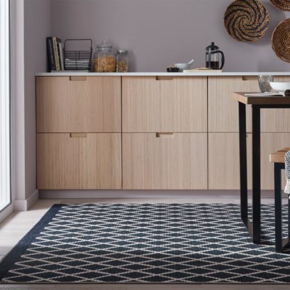 ceacdd67605469b911deb146ef3e2482ca1b11e6627429cabee2b1809126306c.jpg An Image of Geo Trellis Washable Rug