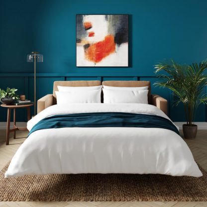 d1be1be529963d7ceb7ec16395e75b0ffbb5d97ed5d554937ae53b3d1a6fcda5.jpg An Image of Zoe Velvet Sofa Bed