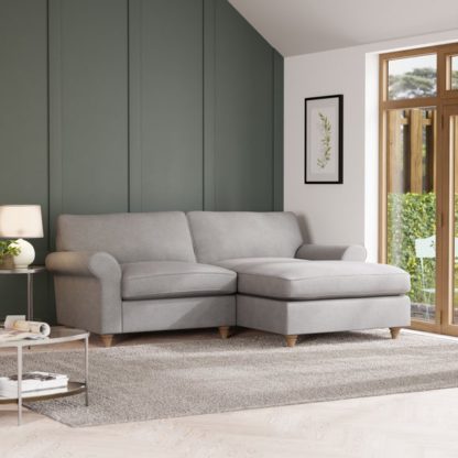 e6832399d70d05fd1751a41d5c10646e067b850516200b584f4d1265cf0d56aa.jpg An Image of Rosa Soft Chenille Corner Chaise Sofa