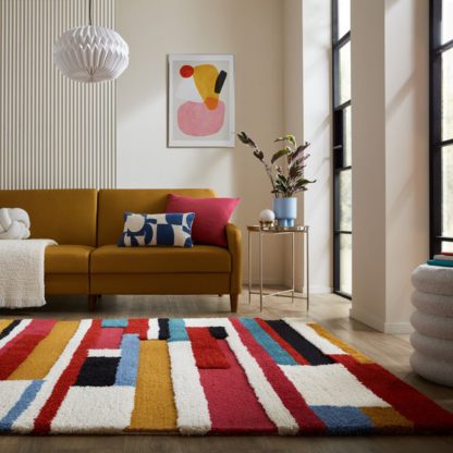 f16366fcf87b2e488affa34620242ae1df8d8c76dcd55dfea833b6743c50929e.jpg An Image of Arlo Abstract Wool Rug
