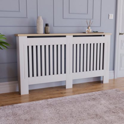 f54ee16fbb15a7b8fb765fd7697f230e3e105206b024e9c2b85b7c6e902a4f5d.jpg An Image of Vida Designs Arlington Radiator Cover