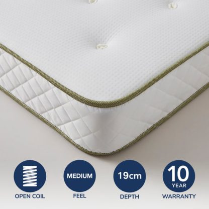 f6086b07674865d4bbcbeb0824ca2f53868fc870a417b34d679f6c5e44b4fb2f.jpg An Image of Fogarty Platinum Memory Foam Open Coil Mattress