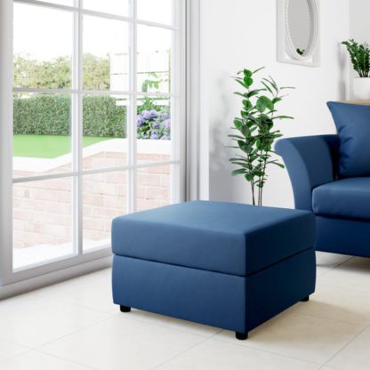 ff4f2033d7aa4d69c33fcb1c44df35b11d6fd2369b6c6c2910edbd27ab47b03a.jpg An Image of Square Opulent Velvet Storage Footstool